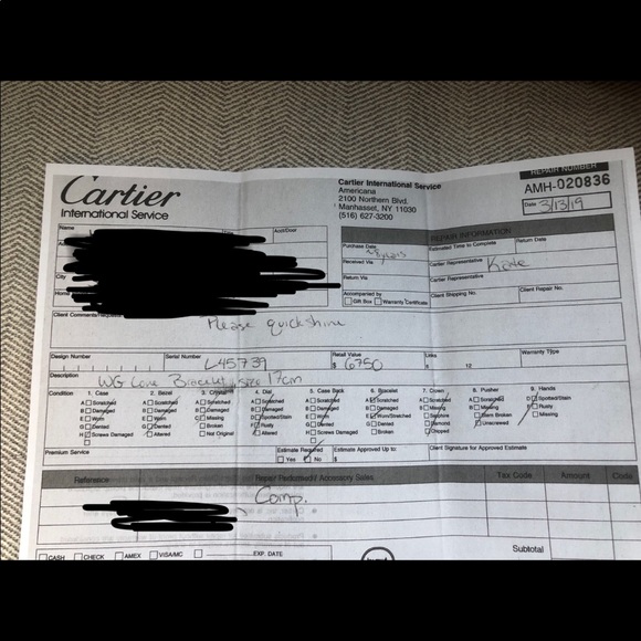 Authentic Cartier love bracelet size 17 - Picture 7 of 8